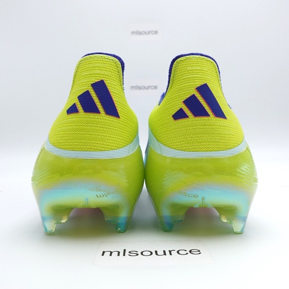 NEW Men's adidas F50 Elite FG Soccer Cleats Men's IG6718 Almost Blue - Picture 3 of 16